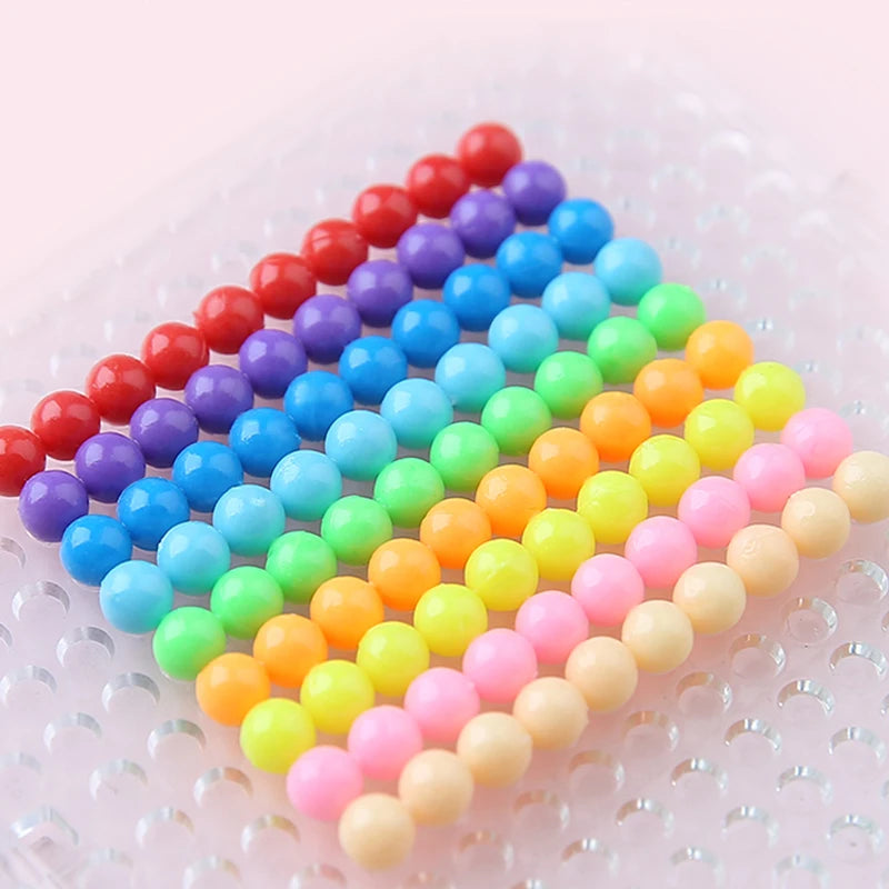 Beads puzzle Crystal DIY water spray beads perlen set ball games 3D handmade magic toys for children Water Mist Magic Beads