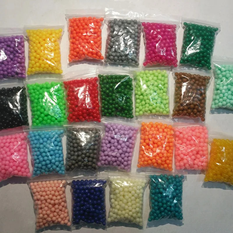 Beads puzzle Crystal DIY water spray beads perlen set ball games 3D handmade magic toys for children Water Mist Magic Beads