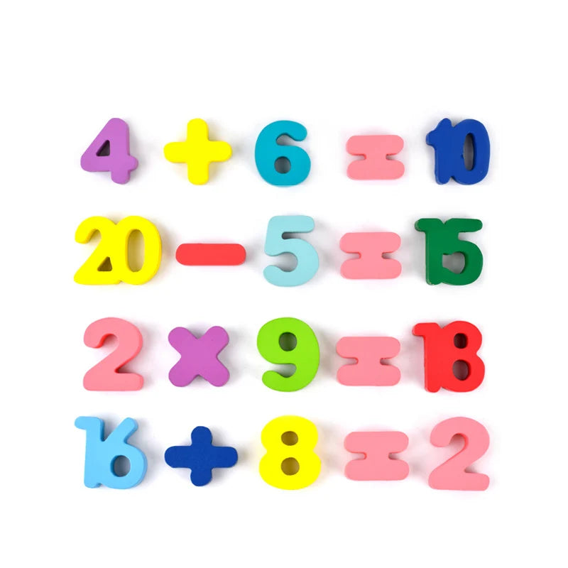 Kids Alphabetic Arithmetic Number Geometric Shapes Wooden Puzzle Montessori Preschool Learning Educational Game Toy for Children