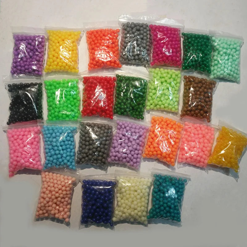 Beads puzzle Crystal DIY water spray beads perlen set ball games 3D handmade magic toys for children Water Mist Magic Beads