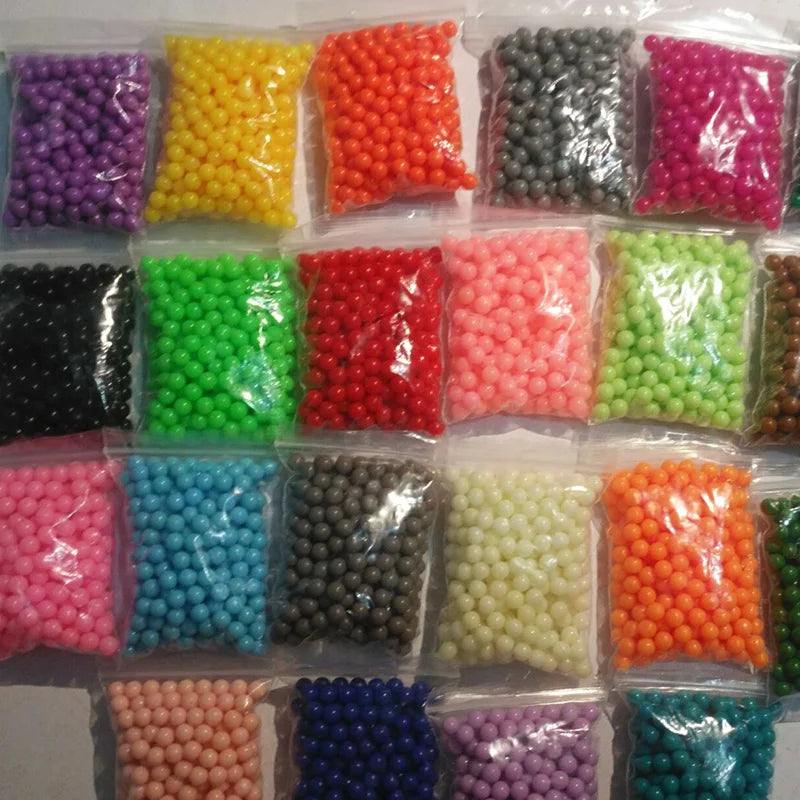 Beads puzzle Crystal DIY water spray beads perlen set ball games 3D handmade magic toys for children Water Mist Magic Beads