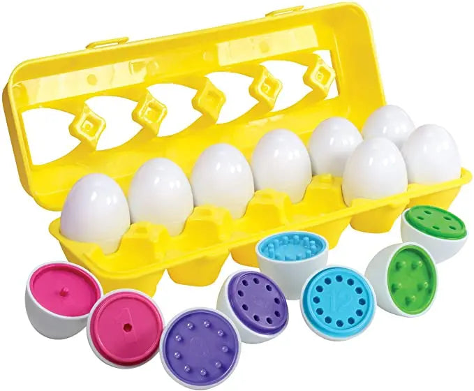Montessori Eggs Toys For Kids Smart Egg Sorter Puzzle Shape Matching Games Baby Educational Learning Toys For Child Easter Gift