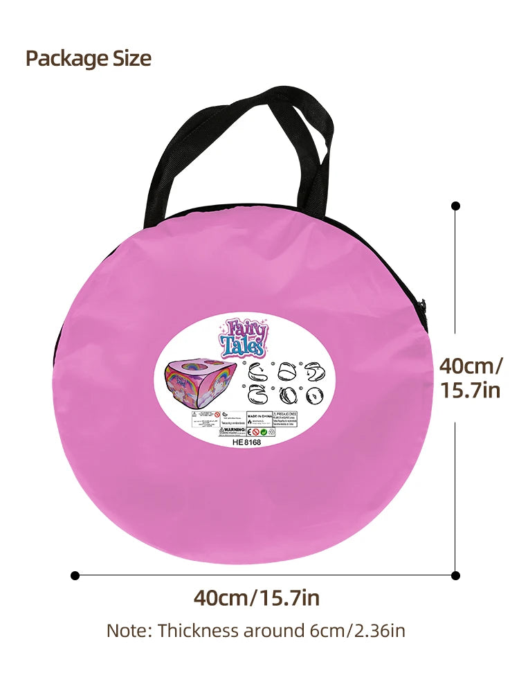Car Tent Indoor and Outdoor Baby Game Park No Installation Foldable Baby Early Education Toys