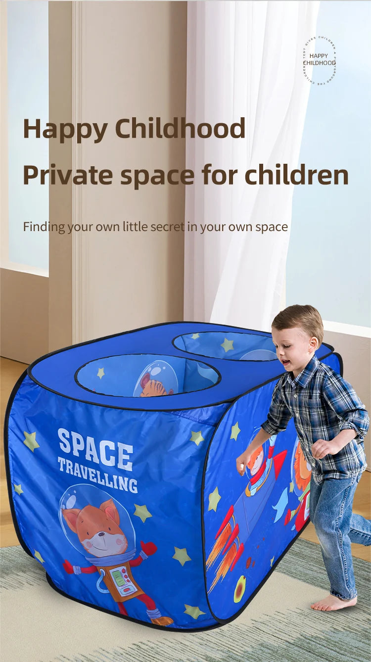 Car Tent Indoor and Outdoor Baby Game Park No Installation Foldable Baby Early Education Toys