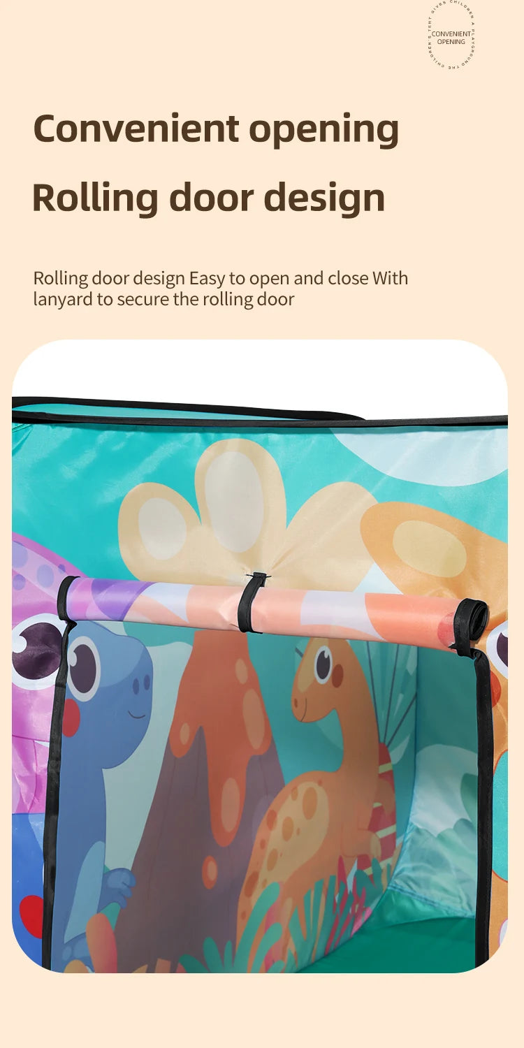Car Tent Indoor and Outdoor Baby Game Park No Installation Foldable Baby Early Education Toys