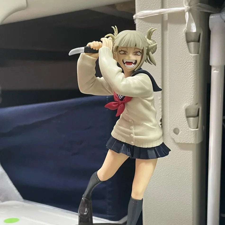 MHA Toga Himiko Anime Figurine 15cm PVC Action Standing Model Toy for Boys And Girls Anime Doll Collection Gift