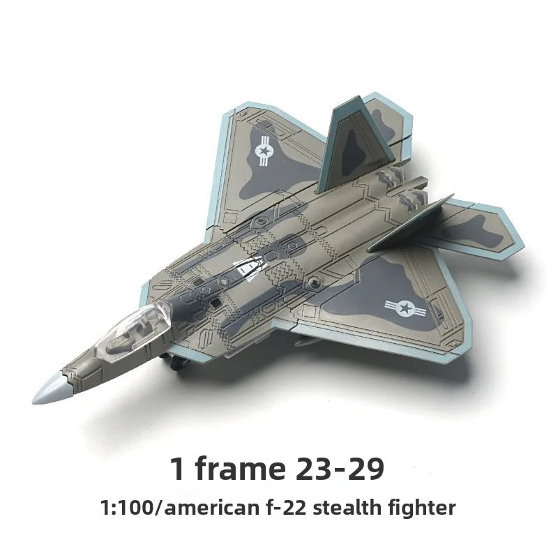 Military Model Building Block DIY Toy F35 Tomcat J-20 Stealth Su35s Multi-Purpose Fighter T90 Main Battle Tank Boy Birthday Gift