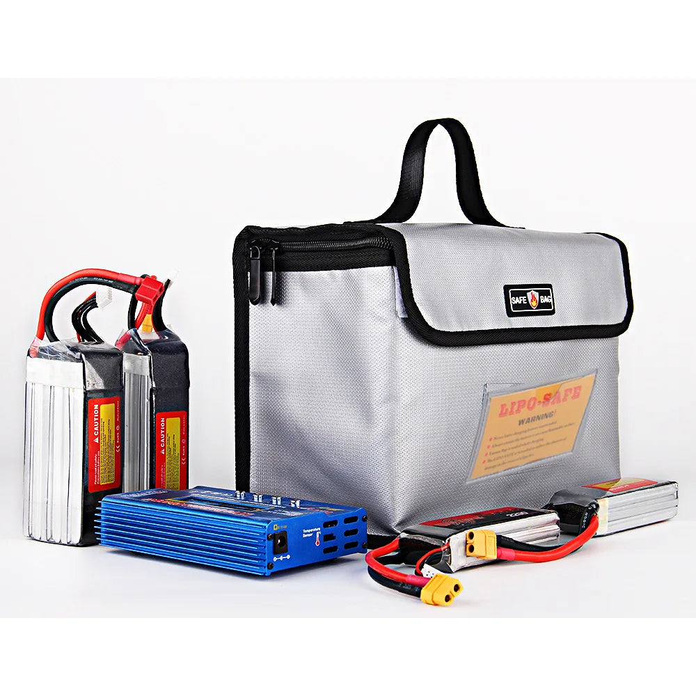 LiPo Battery Portable Fireproof Safety Bag Explosion Proof Fire Resistant Charging Sack Battery Safe Bag For Battey waterproof