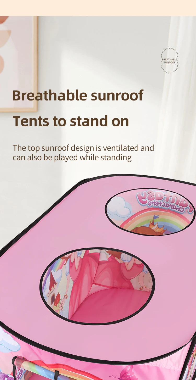 Car Tent Indoor and Outdoor Baby Game Park No Installation Foldable Baby Early Education Toys