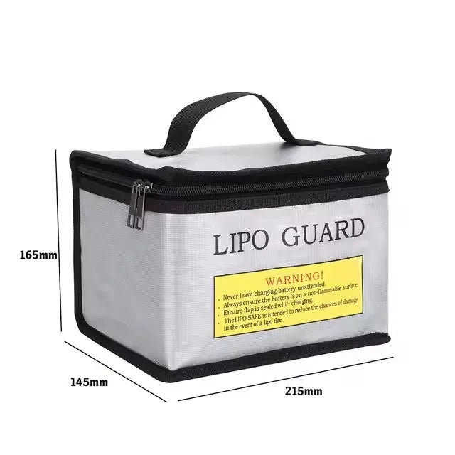 LiPo Battery Portable Fireproof Safety Bag Explosion Proof Fire Resistant Charging Sack Battery Safe Bag For Battey waterproof