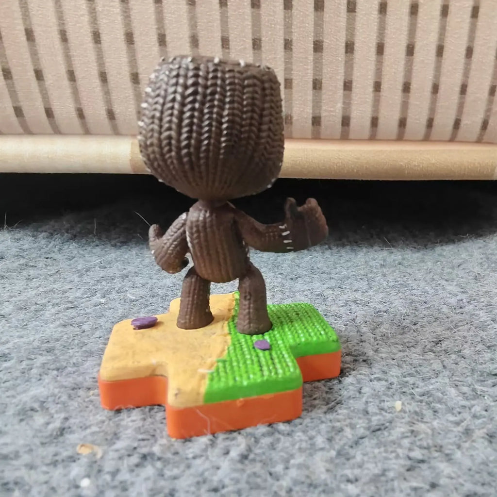 Little Big Planet Sackboy Plush Toy Adventure Game Character Stuffed Doll Soft Collectible Gift for PlayStation Fans