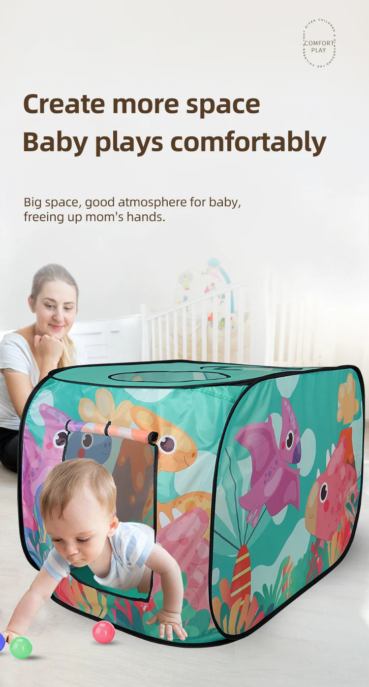 Car Tent Indoor and Outdoor Baby Game Park No Installation Foldable Baby Early Education Toys