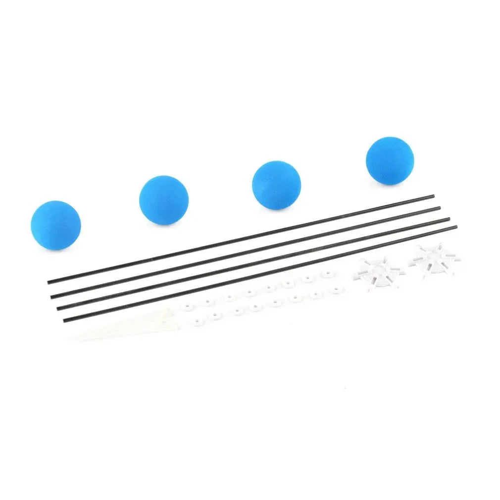 RC Aircraft Training Frame Remote Control Helicopter Landing Gear Sponge Ball Kit for Blade 400 Trex Align 500 450 Walkera Model