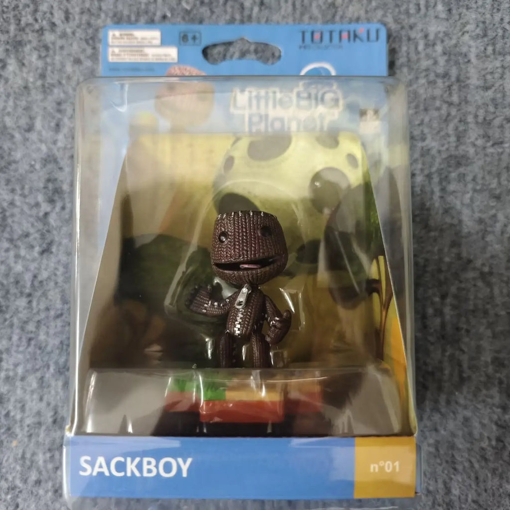 Little Big Planet Sackboy Plush Toy Adventure Game Character Stuffed Doll Soft Collectible Gift for PlayStation Fans