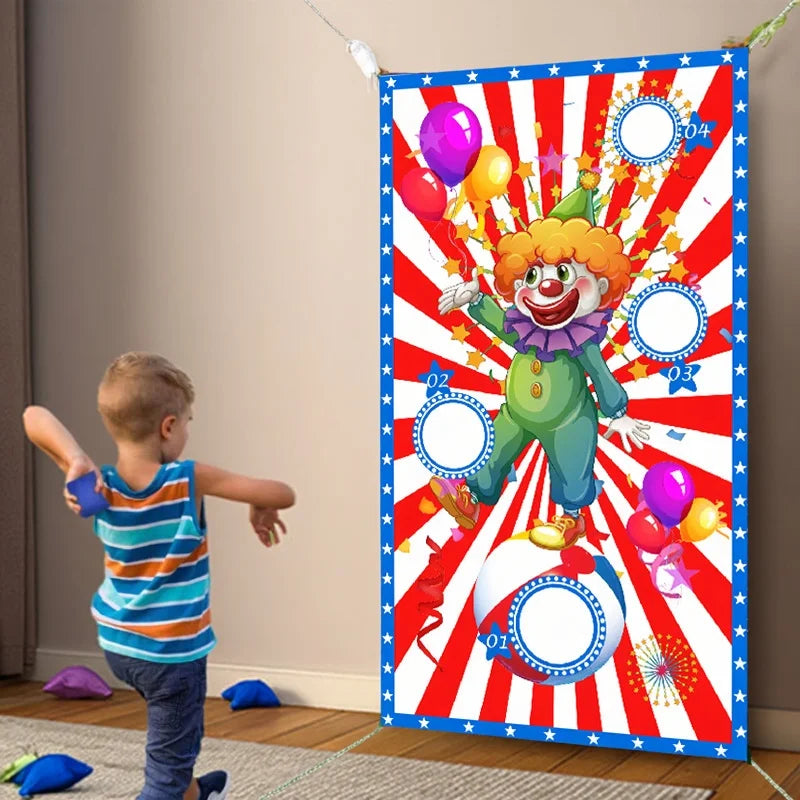 Funny Play Bean Bags Toy Game - Safe Tossing Throwing Bags For Adults Children Outdoor Xmas Party Carnival Games Toys