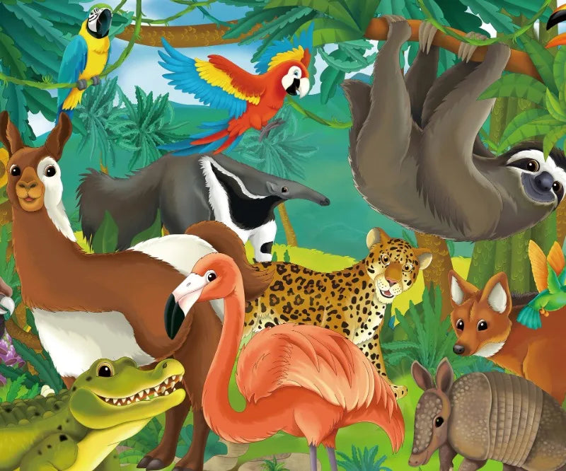 35*42cm Adult 300PCS Paper Jigsaw Puzzle Dinosaur Underwater Worlds Hot Air Balloon World Map Coast Port Entertainment Toy