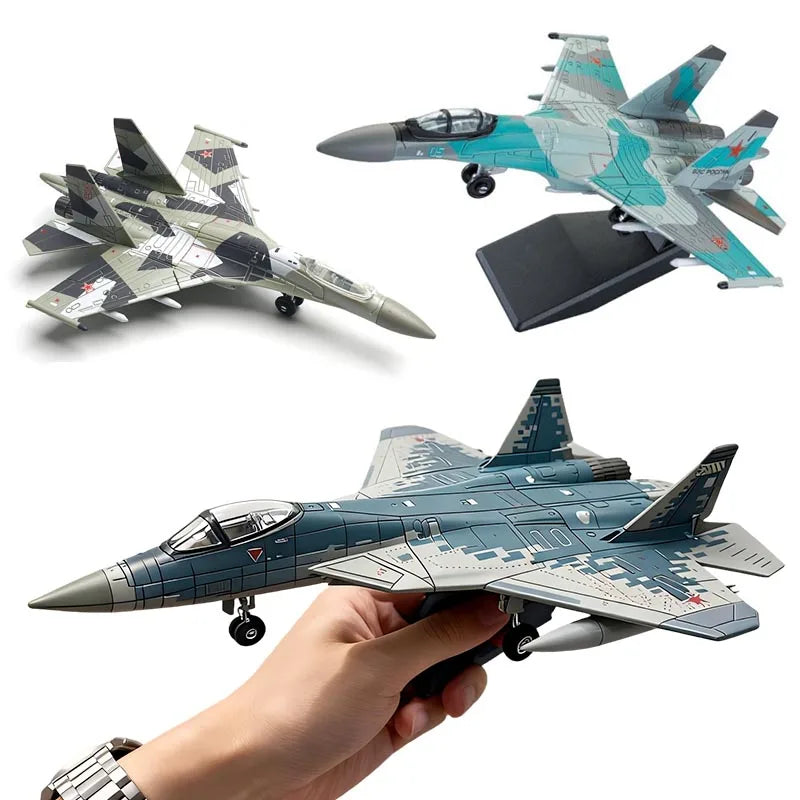 Military Model Building Block DIY Toy F35 Tomcat J-20 Stealth Su35s Multi-Purpose Fighter T90 Main Battle Tank Boy Birthday Gift