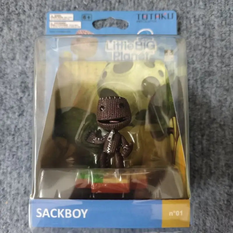 Little Big Planet Sackboy Plush Toy Adventure Game Character Stuffed Doll Soft Collectible Gift for PlayStation Fans