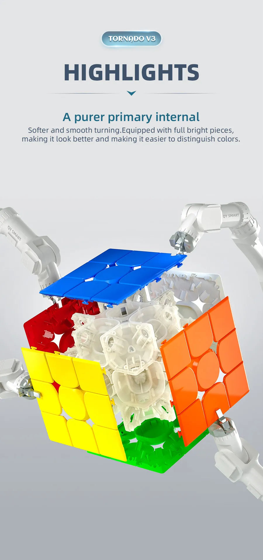 QiYi X-Man Tornado V3M 3x3 3 Versions Magnetic Magic Speed Cube Qiyi XMD Tornado V3 M Puzzle Toys For Gift