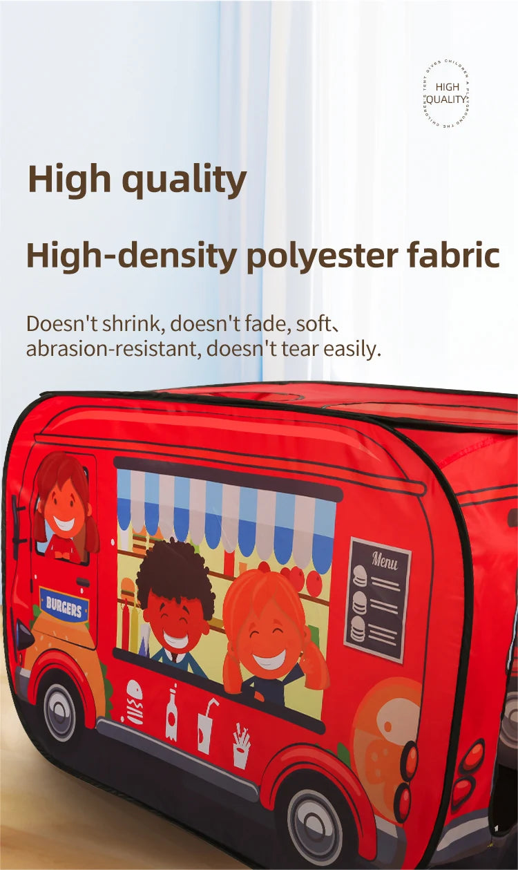 Car Tent Indoor and Outdoor Baby Game Park No Installation Foldable Baby Early Education Toys