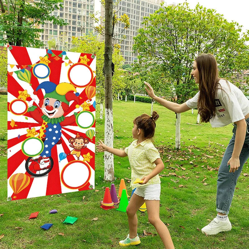 Funny Play Bean Bags Toy Game - Safe Tossing Throwing Bags For Adults Children Outdoor Xmas Party Carnival Games Toys