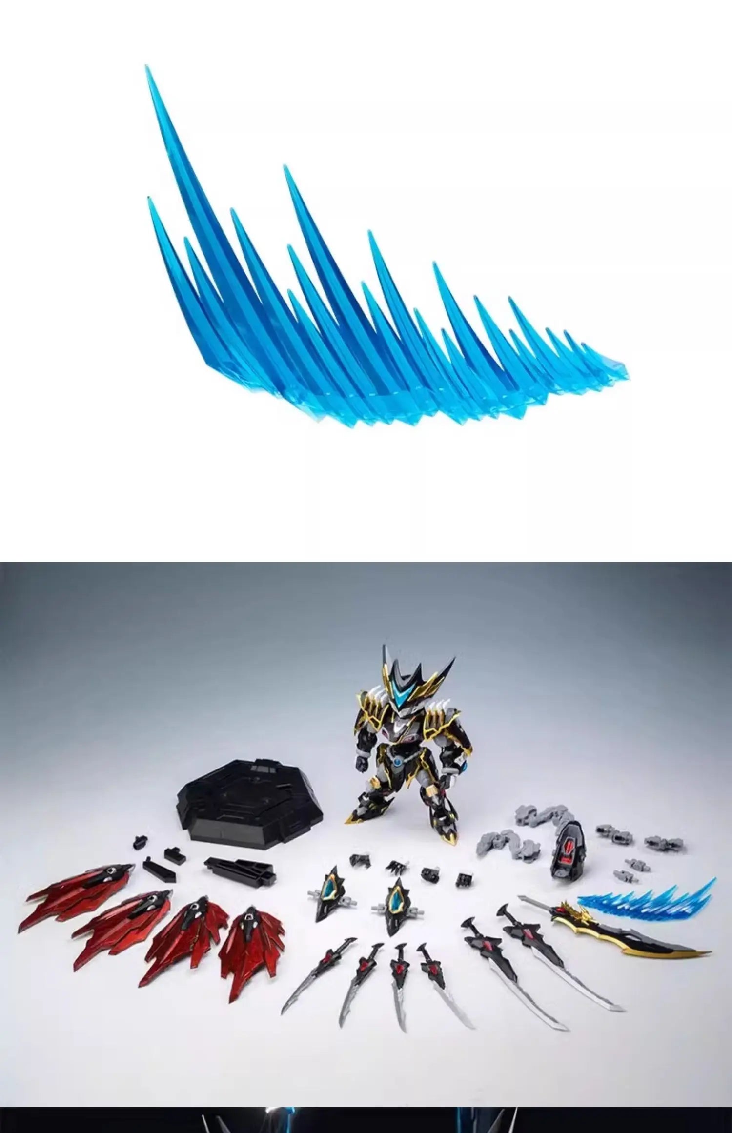 In Stock！Motor Nuclear Mnpq-Xh04 Anime Robot Q Version Ganjiang Assembling Model Mobile Mecha Assembly Model Action Figurine