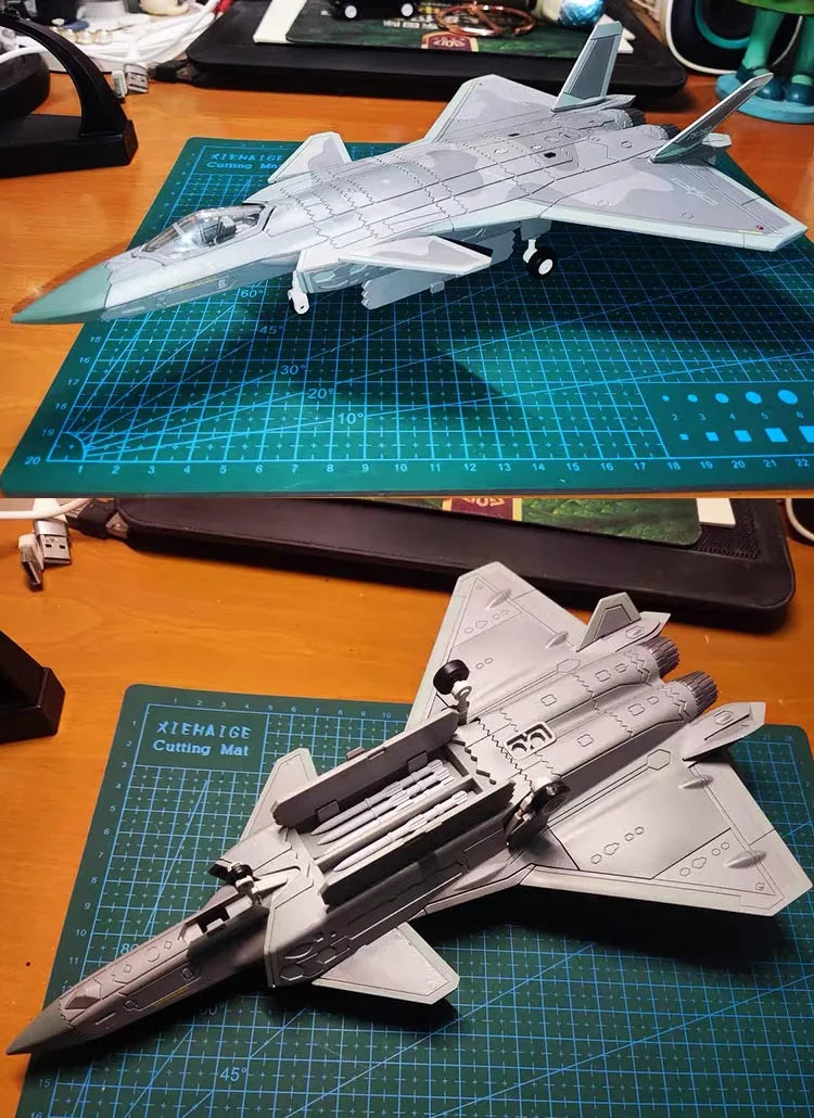 Military Model Building Block DIY Toy F35 Tomcat J-20 Stealth Su35s Multi-Purpose Fighter T90 Main Battle Tank Boy Birthday Gift