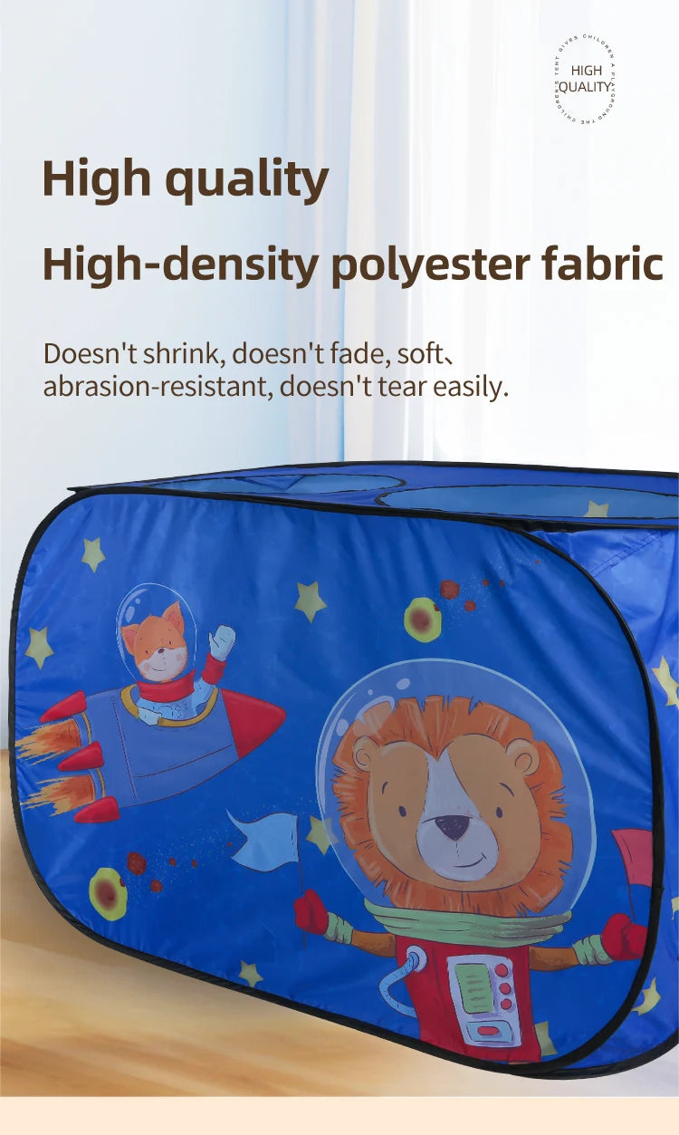 Car Tent Indoor and Outdoor Baby Game Park No Installation Foldable Baby Early Education Toys