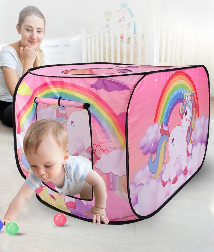 Car Tent Indoor and Outdoor Baby Game Park No Installation Foldable Baby Early Education Toys