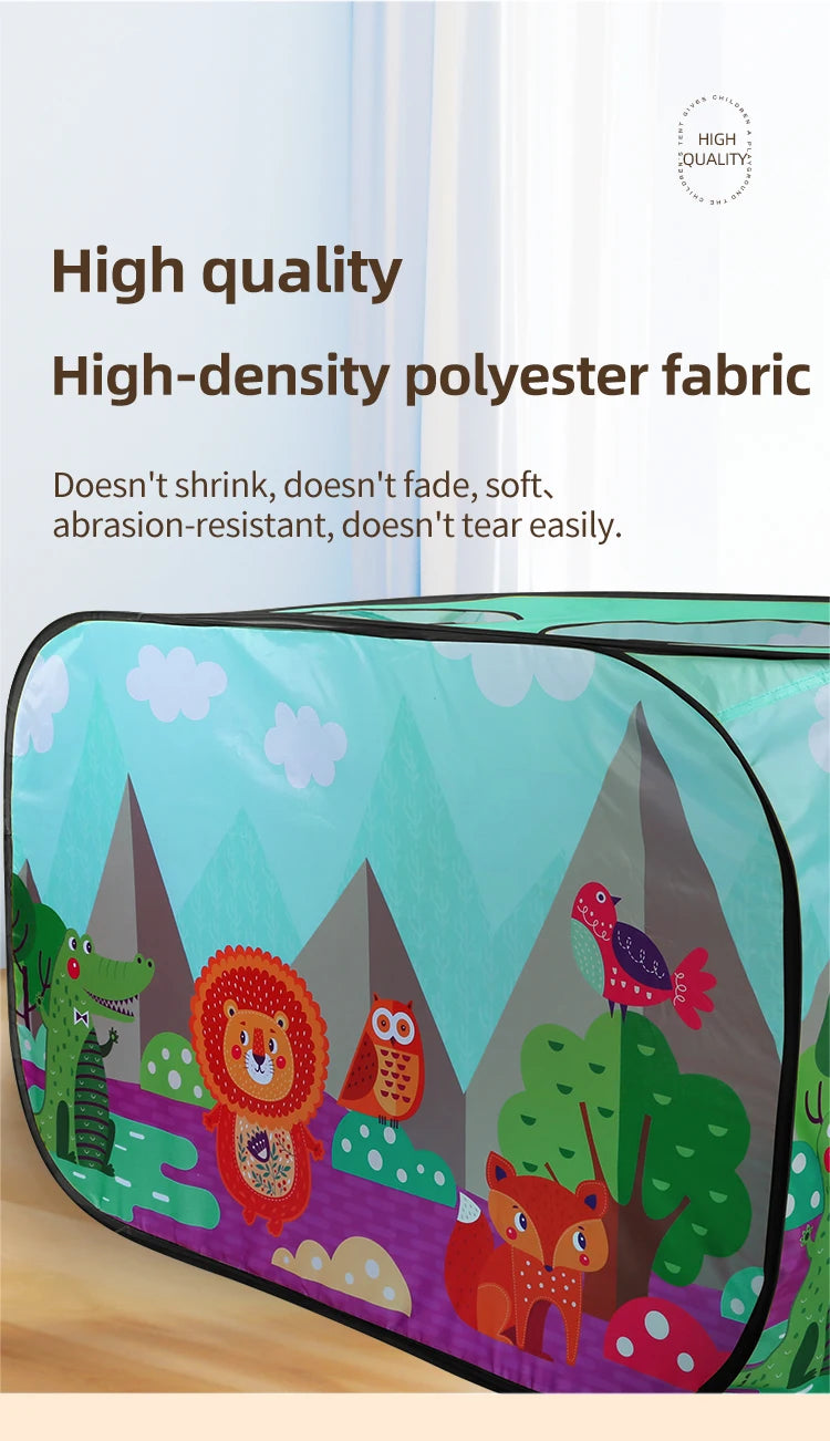Car Tent Indoor and Outdoor Baby Game Park No Installation Foldable Baby Early Education Toys