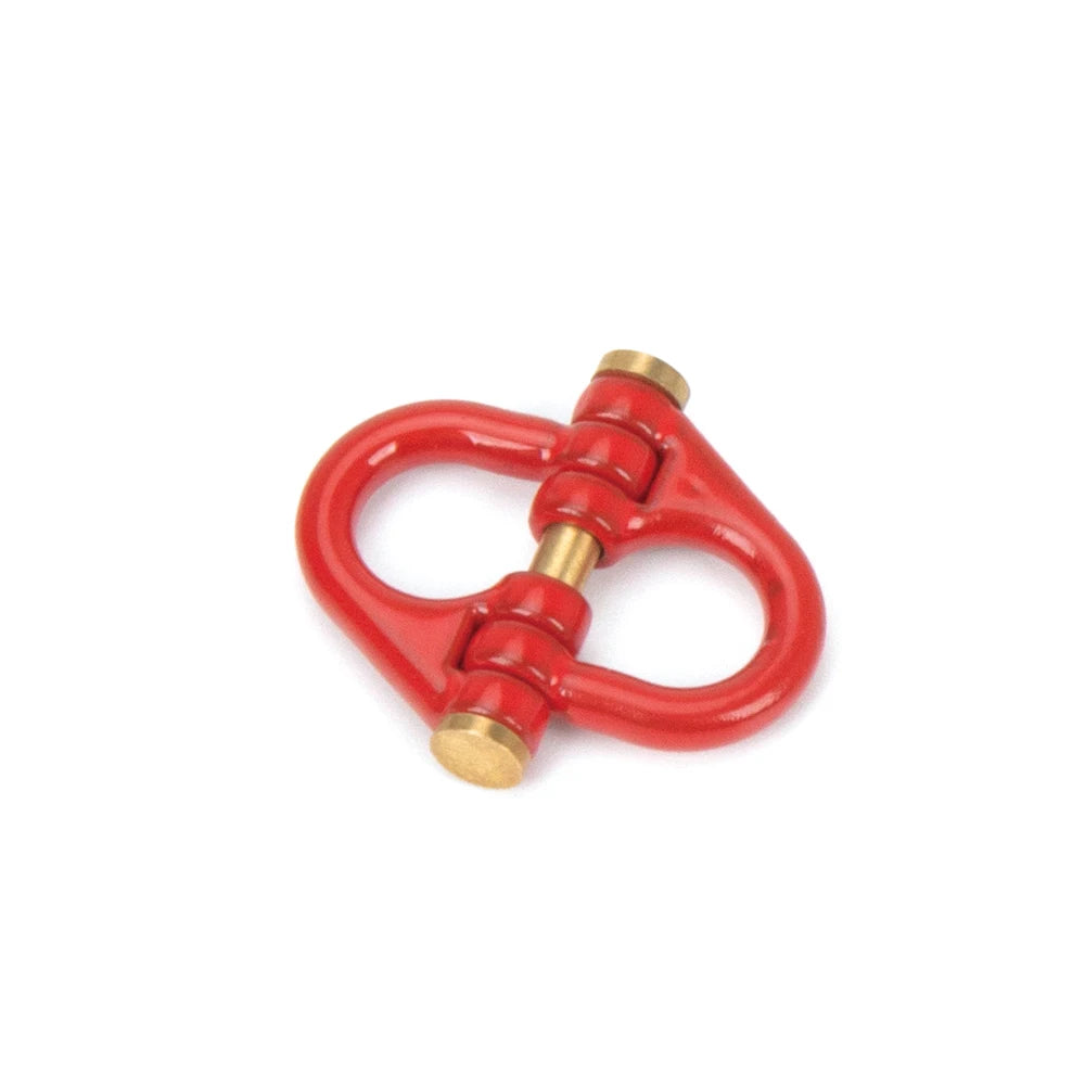 1/10 Scale Metal Tow Hook D-ring Winch Anchor Shackle Chain Recovery Tool for RC Crawler Car Axial SCX10 III  TRX4 TRX6