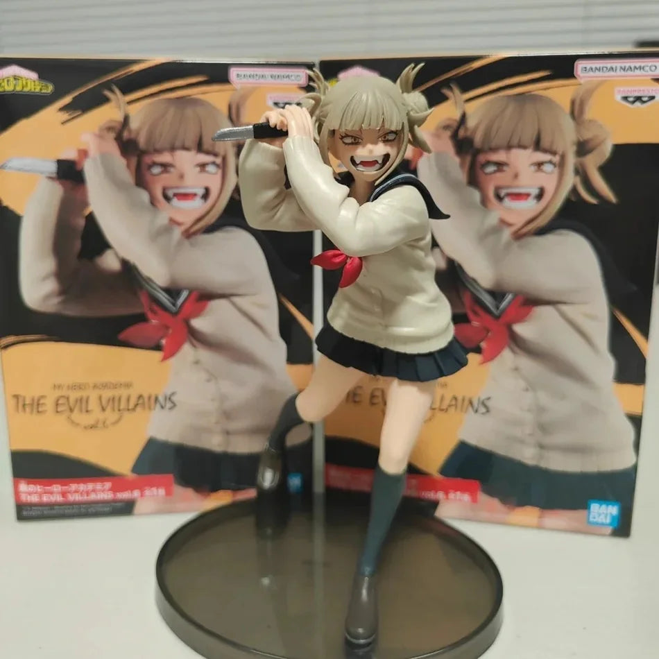 MHA Toga Himiko Anime Figurine 15cm PVC Action Standing Model Toy for Boys And Girls Anime Doll Collection Gift