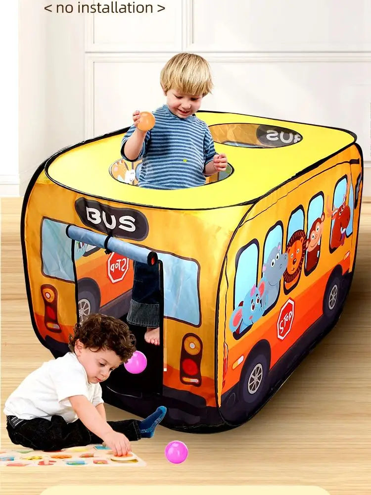 Car Tent Indoor and Outdoor Baby Game Park No Installation Foldable Baby Early Education Toys