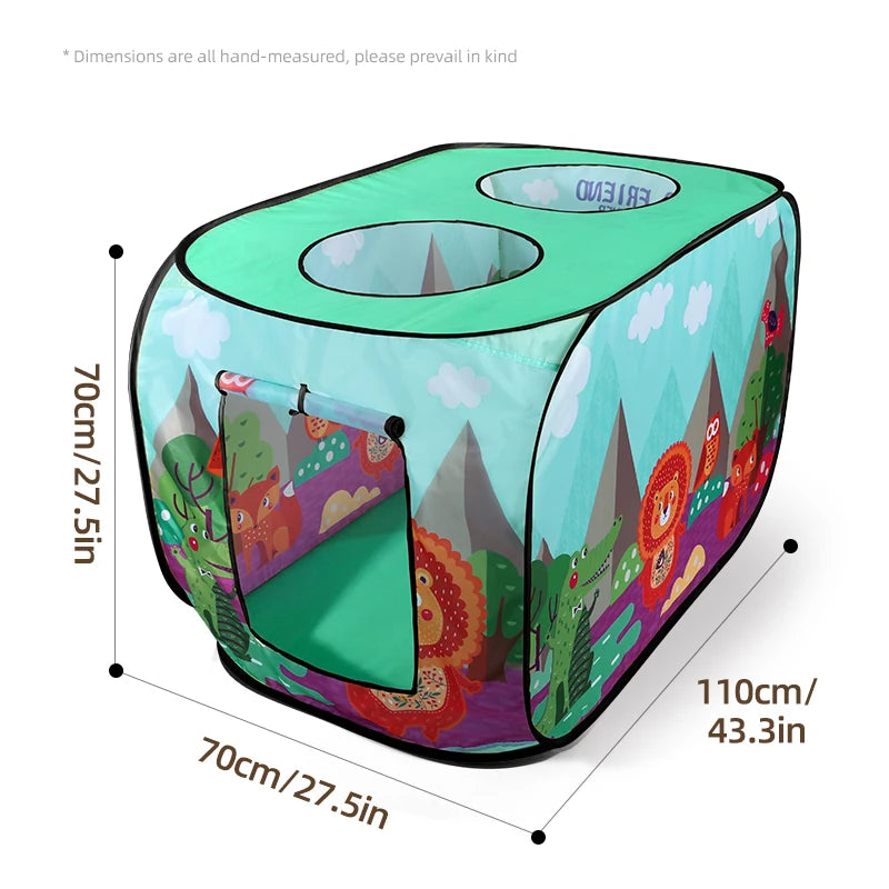 Car Tent Indoor and Outdoor Baby Game Park No Installation Foldable Baby Early Education Toys