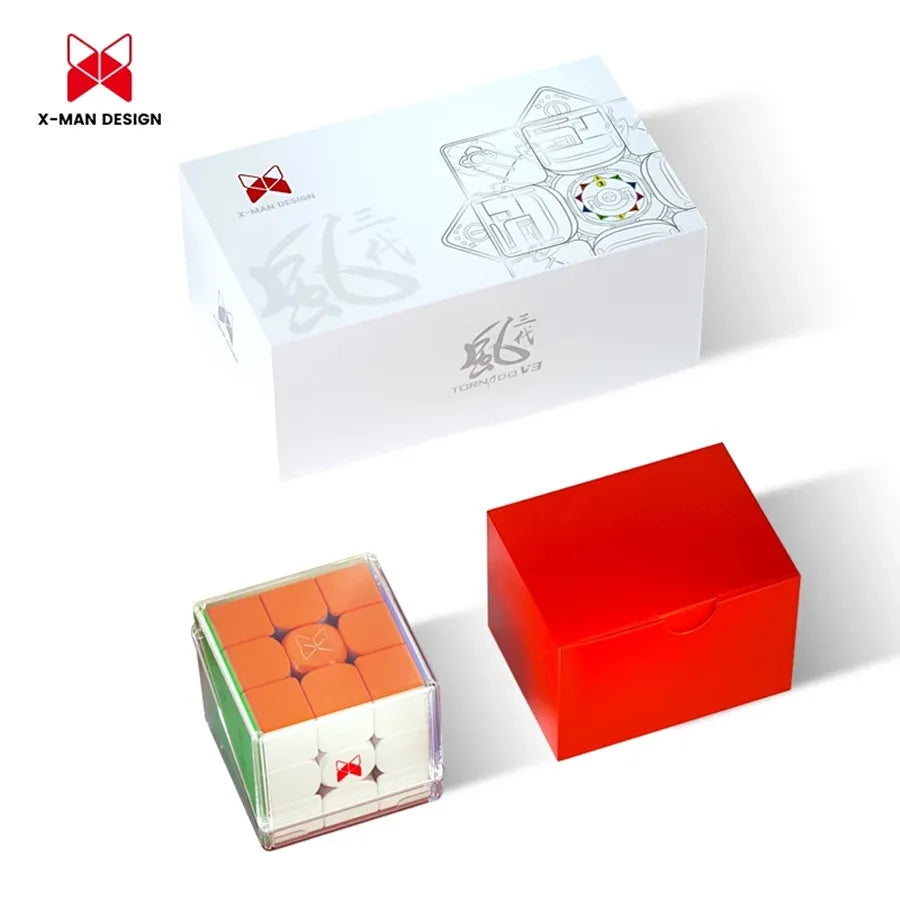 QiYi X-Man Tornado V3M 3x3 3 Versions Magnetic Magic Speed Cube Qiyi XMD Tornado V3 M Puzzle Toys For Gift