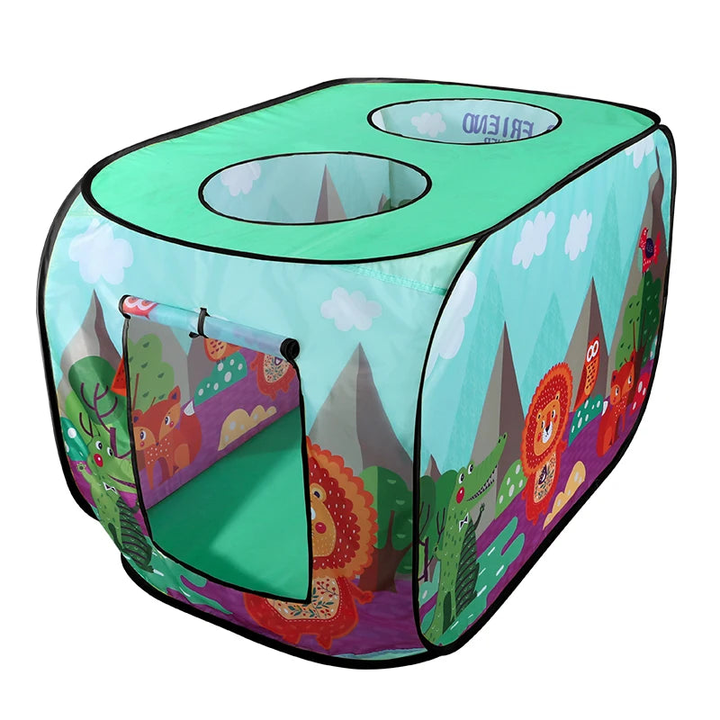 Car Tent Indoor and Outdoor Baby Game Park No Installation Foldable Baby Early Education Toys