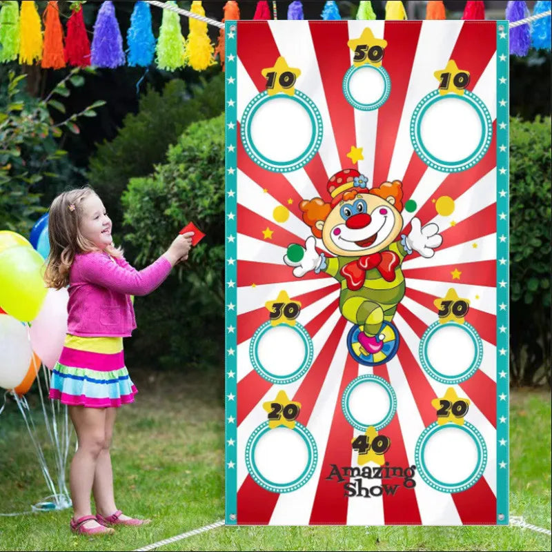 Funny Play Bean Bags Toy Game - Safe Tossing Throwing Bags For Adults Children Outdoor Xmas Party Carnival Games Toys