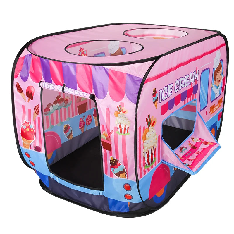 Car Tent Indoor and Outdoor Baby Game Park No Installation Foldable Baby Early Education Toys
