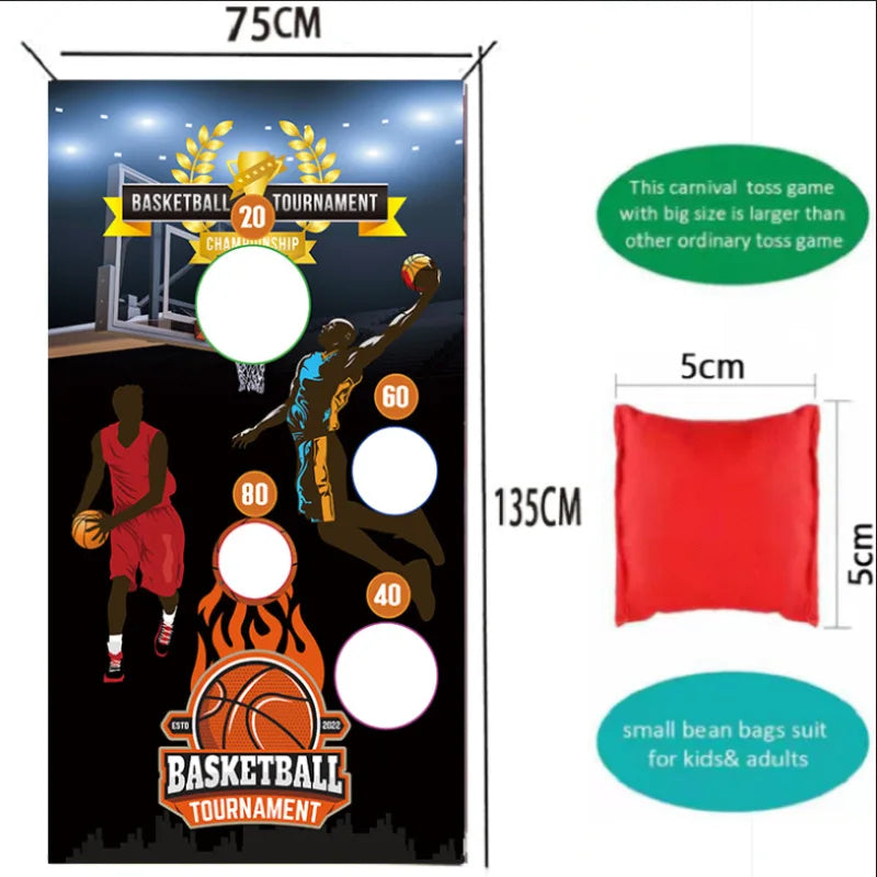 Funny Play Bean Bags Toy Game - Safe Tossing Throwing Bags For Adults Children Outdoor Xmas Party Carnival Games Toys