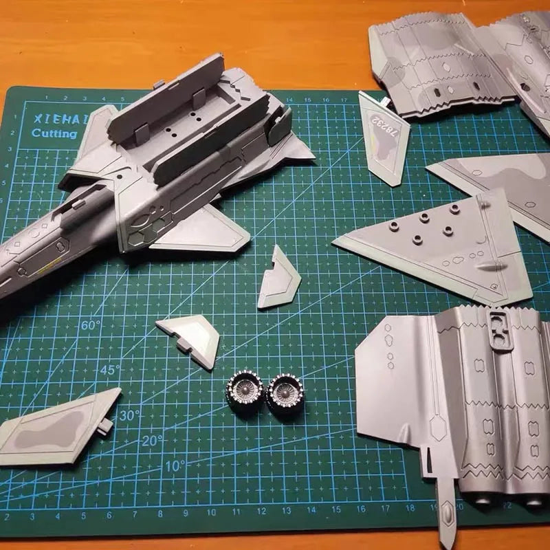 Military Model Building Block DIY Toy F35 Tomcat J-20 Stealth Su35s Multi-Purpose Fighter T90 Main Battle Tank Boy Birthday Gift