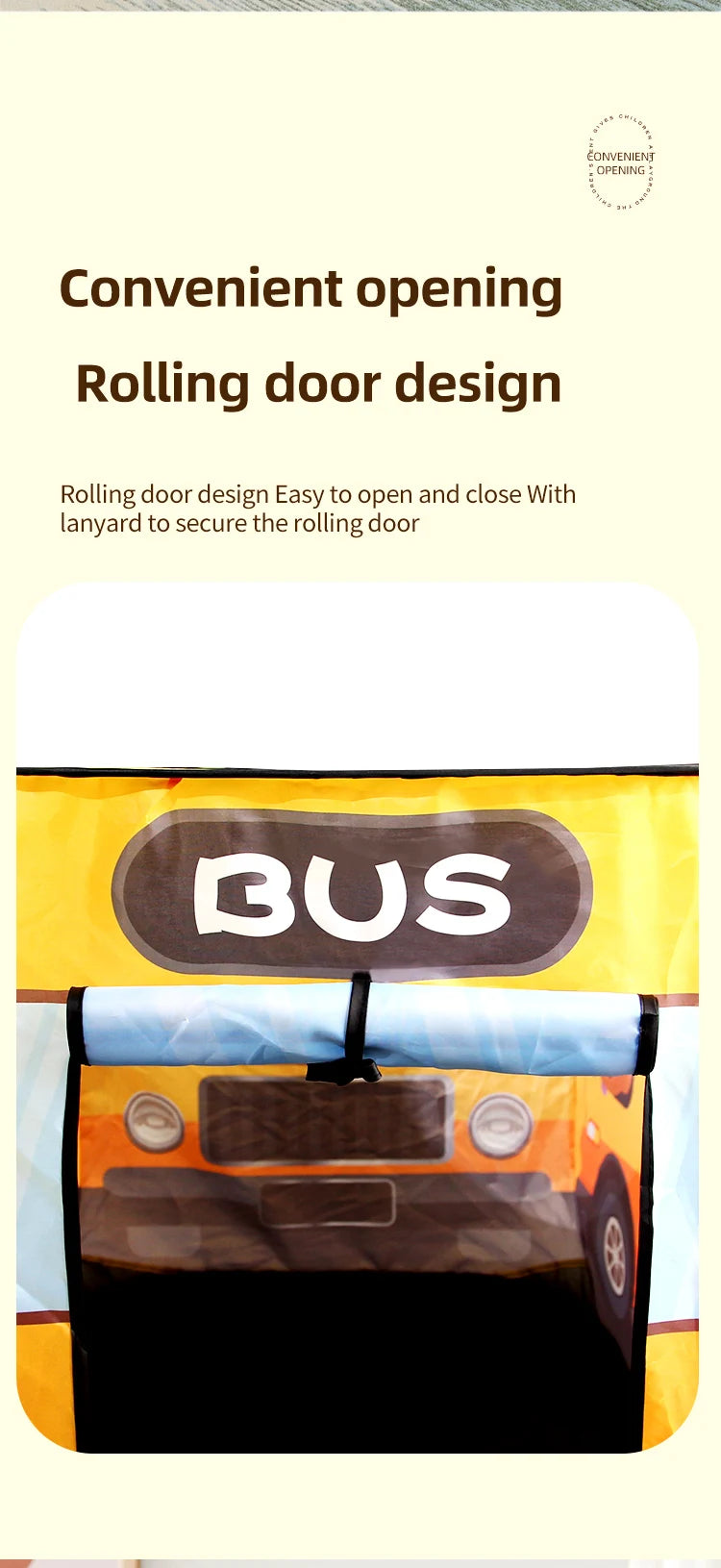Car Tent Indoor and Outdoor Baby Game Park No Installation Foldable Baby Early Education Toys