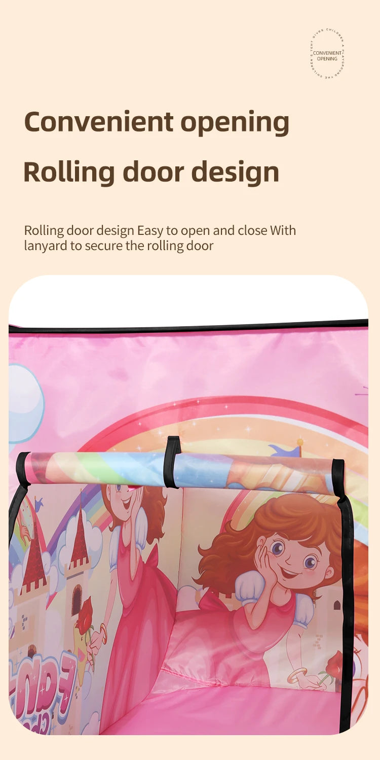 Car Tent Indoor and Outdoor Baby Game Park No Installation Foldable Baby Early Education Toys