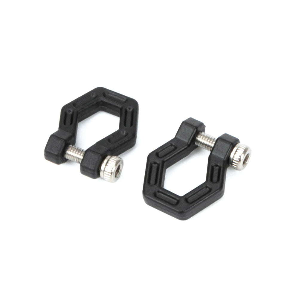 1/10 Scale Metal Tow Hook D-ring Winch Anchor Shackle Chain Recovery Tool for RC Crawler Car Axial SCX10 III  TRX4 TRX6