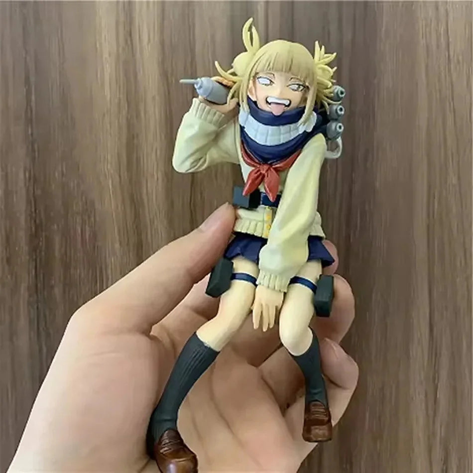 MHA Toga Himiko Anime Figurine 15cm PVC Action Standing Model Toy for Boys And Girls Anime Doll Collection Gift