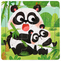 Montessori Wooden Children Cartoon Animal Pattern Puzzle Toy For Early Childhood Education 2-7 Years Old