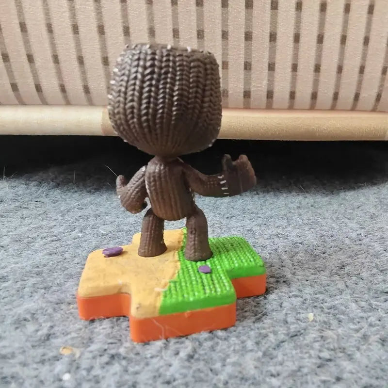 Little Big Planet Sackboy Plush Toy Adventure Game Character Stuffed Doll Soft Collectible Gift for PlayStation Fans