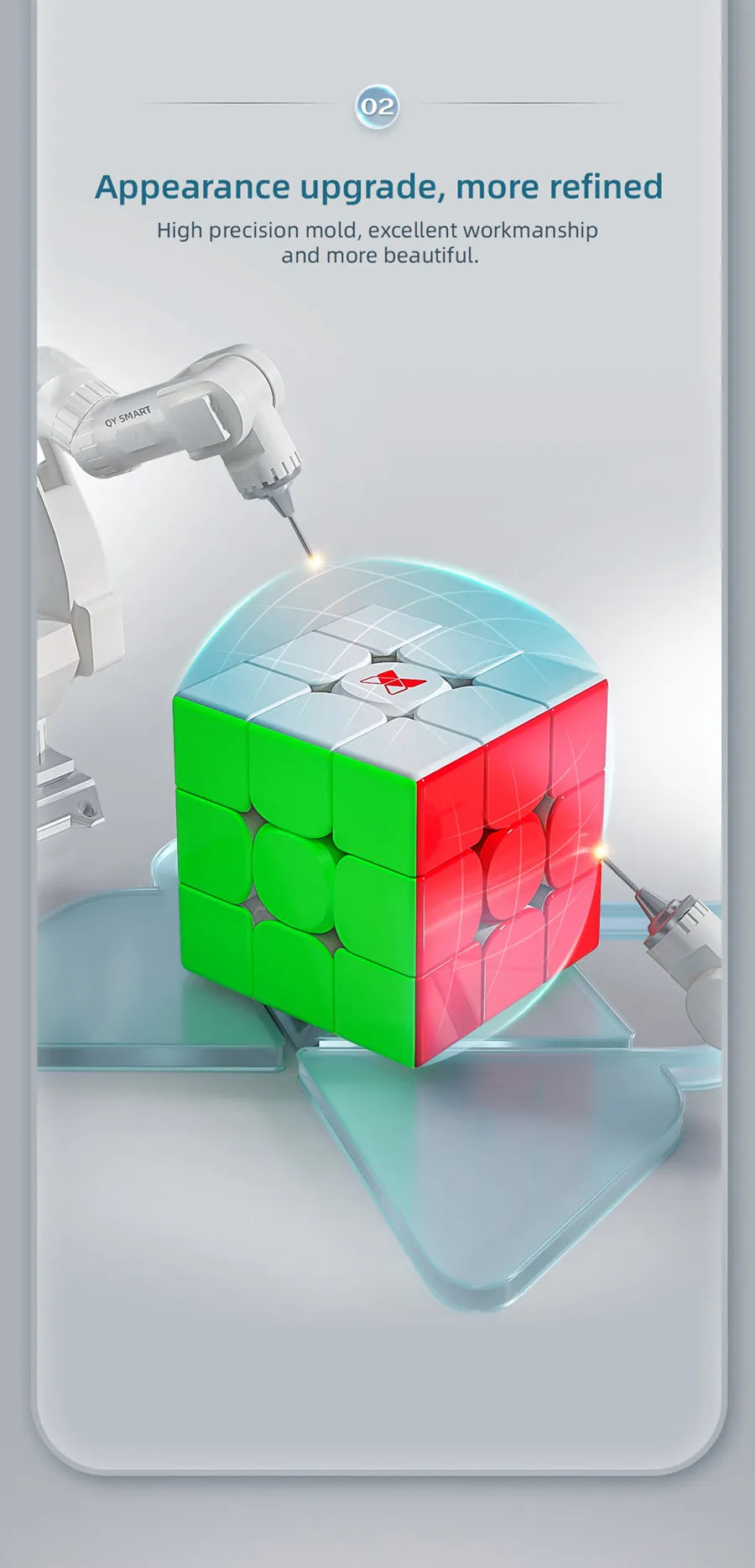 QiYi X-Man Tornado V3M 3x3 3 Versions Magnetic Magic Speed Cube Qiyi XMD Tornado V3 M Puzzle Toys For Gift