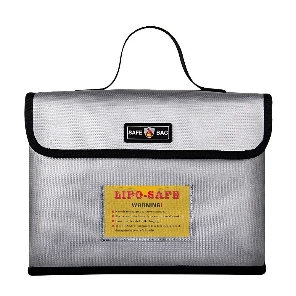 LiPo Battery Portable Fireproof Safety Bag Explosion Proof Fire Resistant Charging Sack Battery Safe Bag For Battey waterproof