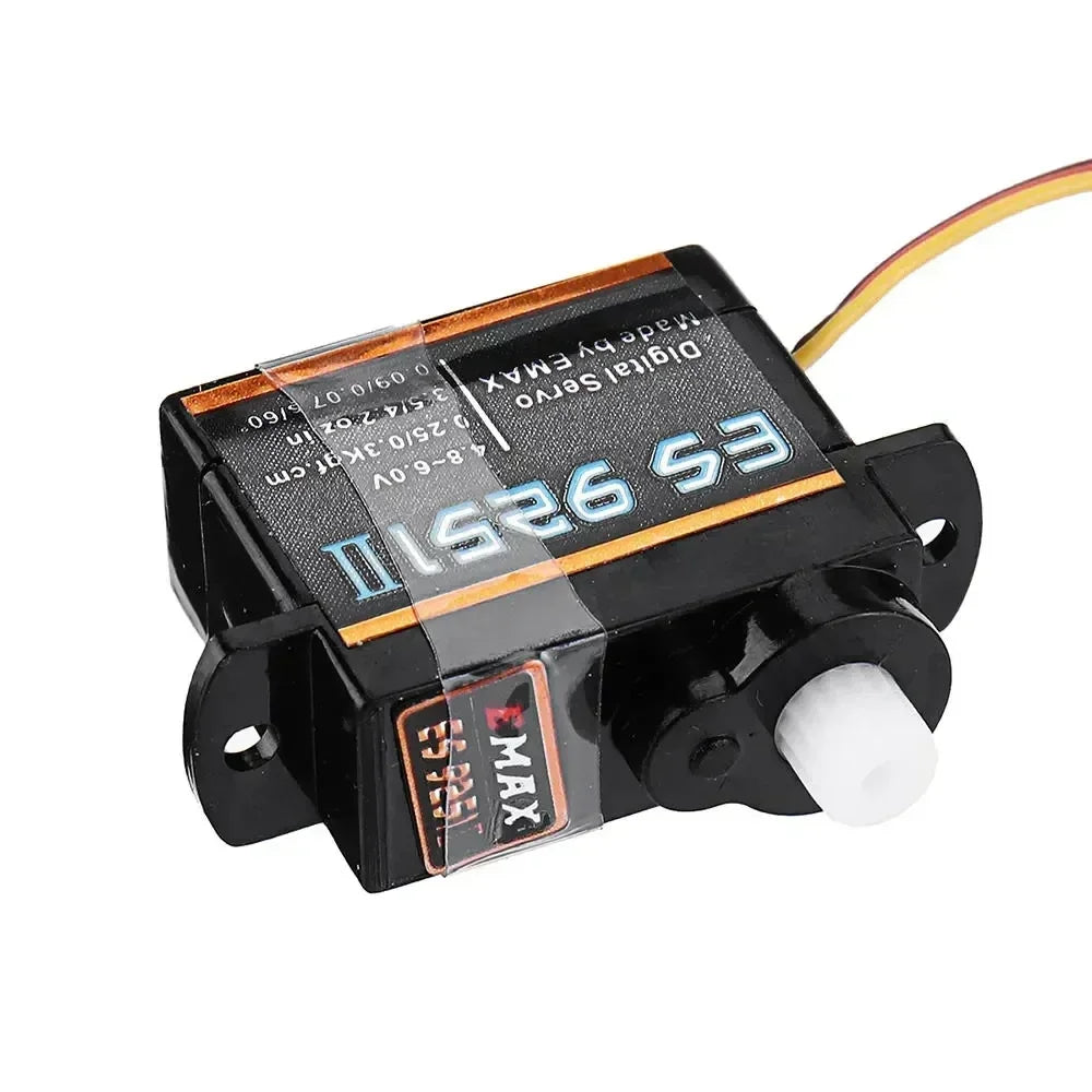 EMAX New ES9051 ES9251 4.3g/2.5G Digital Servo Motor Plastic Gear 0.8kg Torque for 3D F3P Airplanes