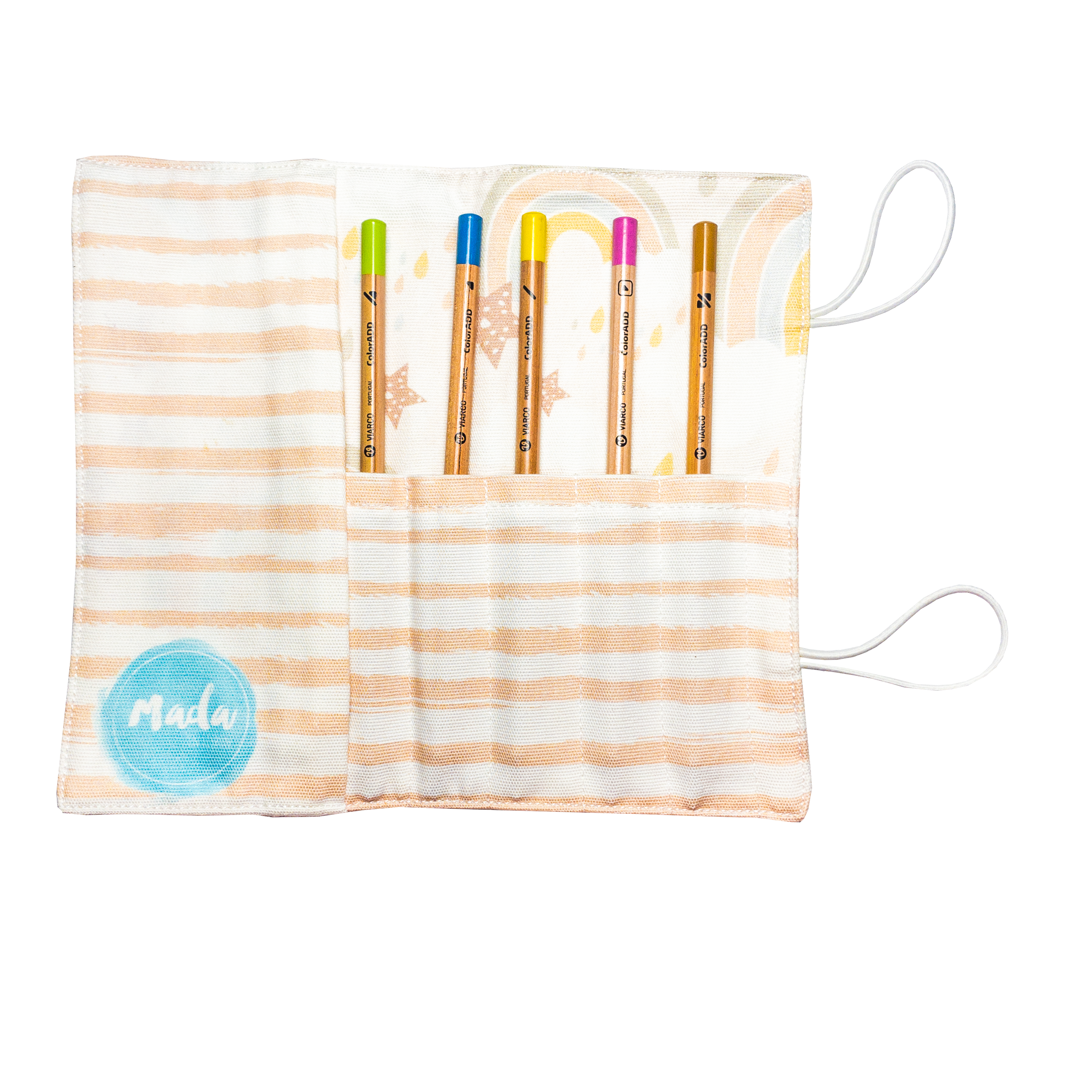 Nude Raibow Small Pencil Case